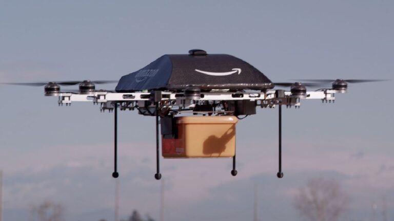 Drone Delivery Process Started at Amazon